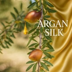 Bočica mirisnog ulja Argan Silk s cvjetnim, voćnim i orijentalnim notama.