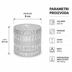 Parametri Staklenka n10030