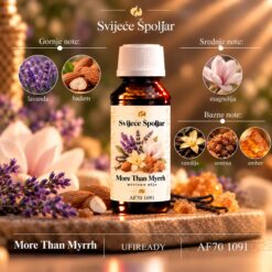 Mirisno ulje More than myrrh lavanda, badem,magnolija,vanilija, myrrh, amber