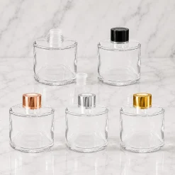 Valjkasta transparentna staklenka za difuzor 100 ml
