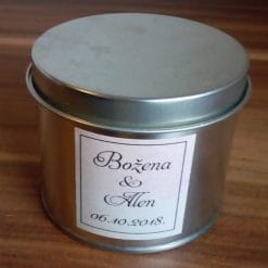 Mirisna svijeća limenka - Slika 4