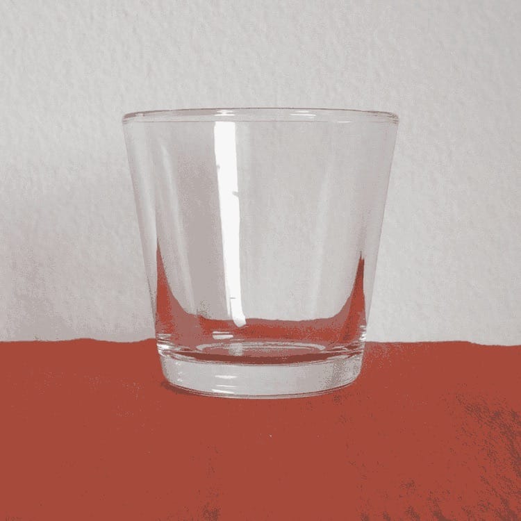 Staklenka konusna velika